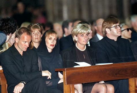 versace funeral diana|versace memorial service.